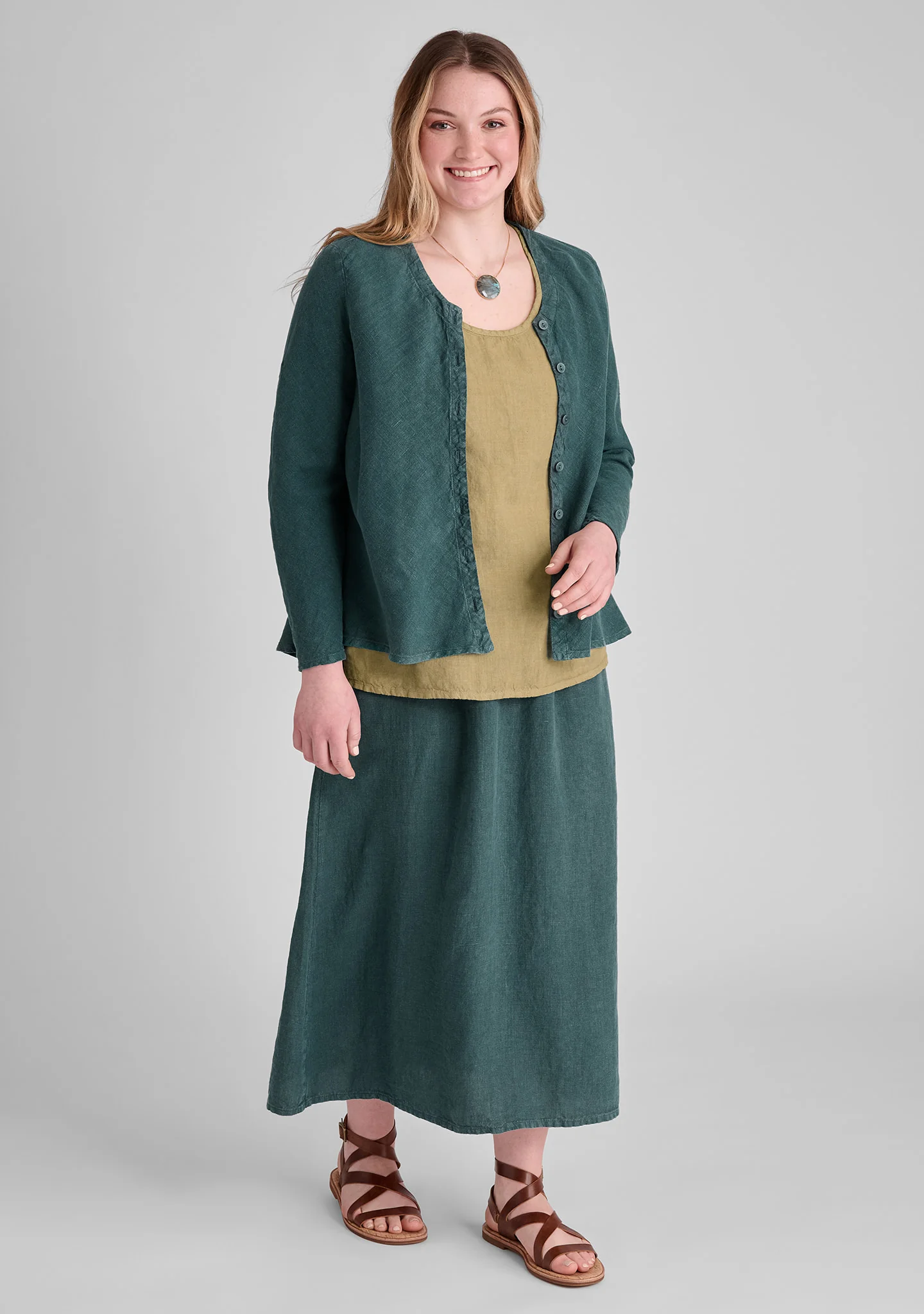Beneficial Blouse - Linen Cardigan - FINAL SALE - Image 7