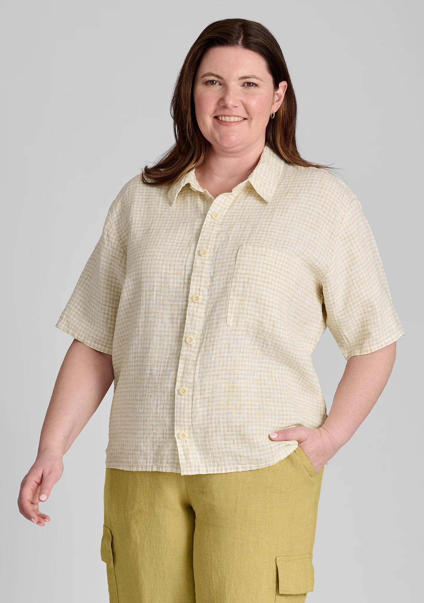 Cherished Shirt - Linen Button Down Shirt - FINAL SALE - Image 3