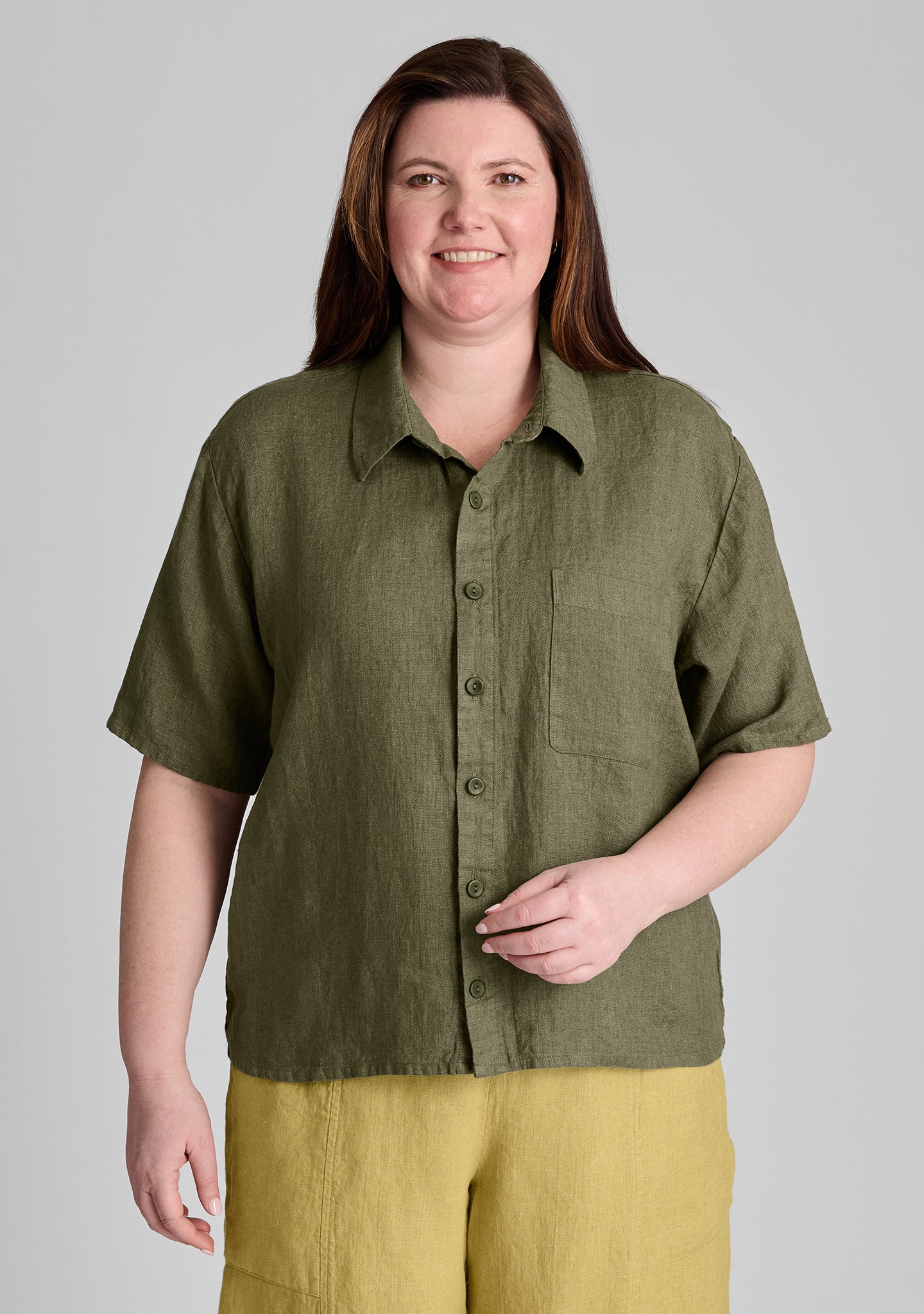 Cherished Shirt - Linen Button Down Shirt - FINAL SALE - Image 5