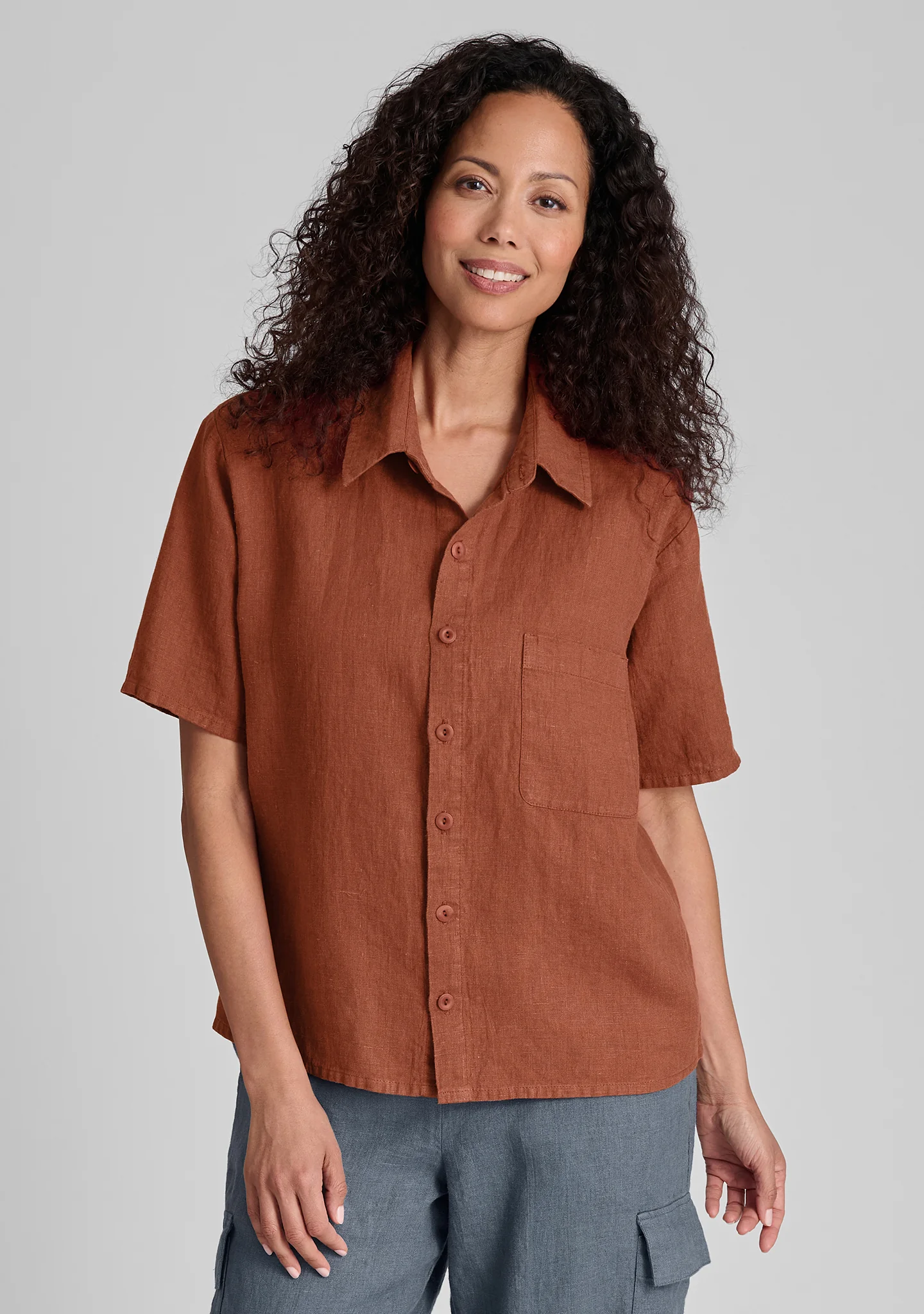 Cherished Shirt - Linen Button Down Shirt - FINAL SALE - Image 8