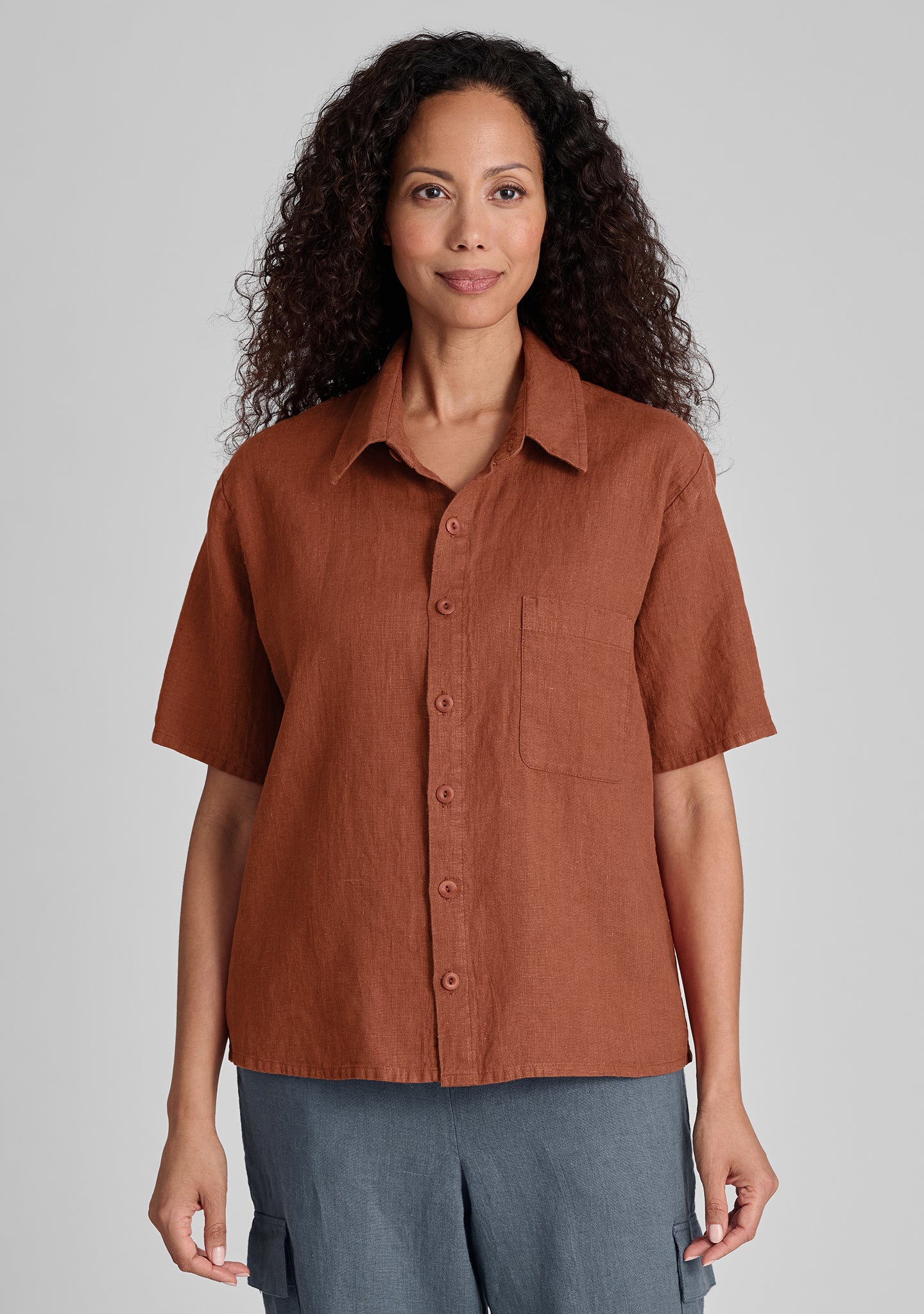 Cherished Shirt - Linen Button Down Shirt - FINAL SALE - Image 9