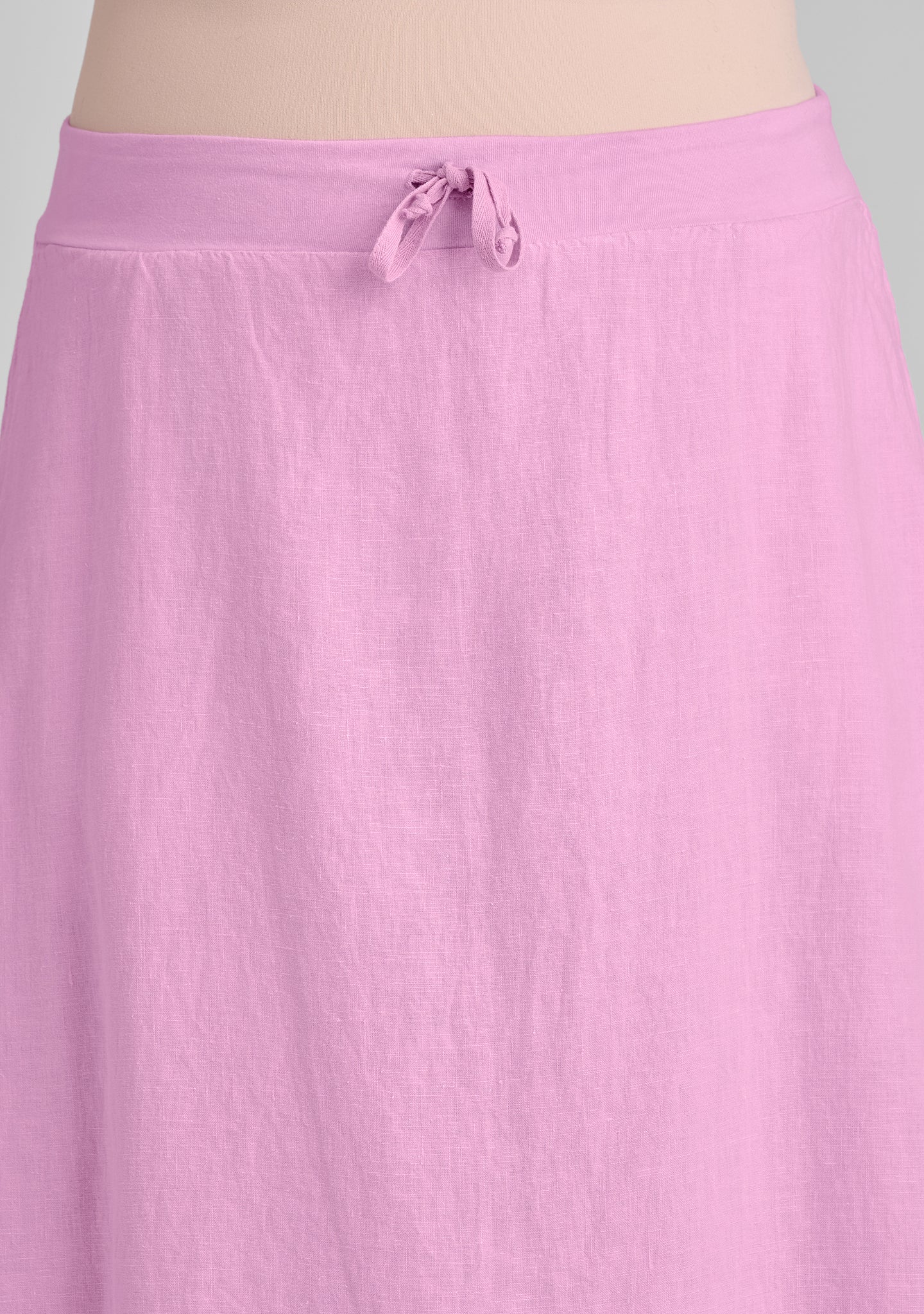 Cinched Skirt - Linen Maxi Skirt - FINAL SALE - Image 9