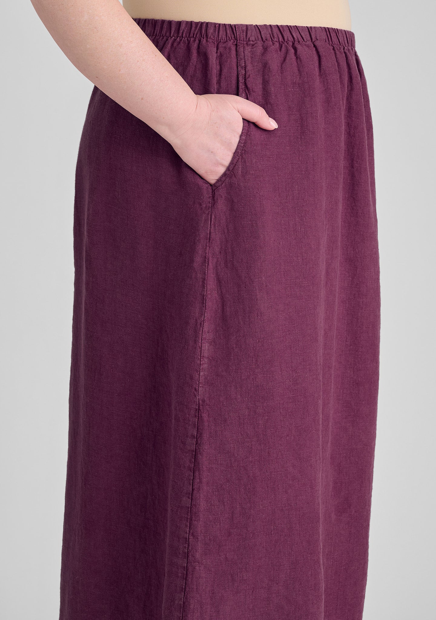 Go To Skirt - Linen Maxi Skirt - FINAL SALE - Image 5