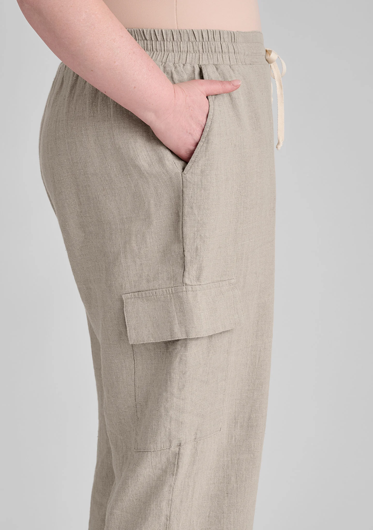 Nifty Pant - Linen Drawstring Pants - FINAL SALE - Image 5