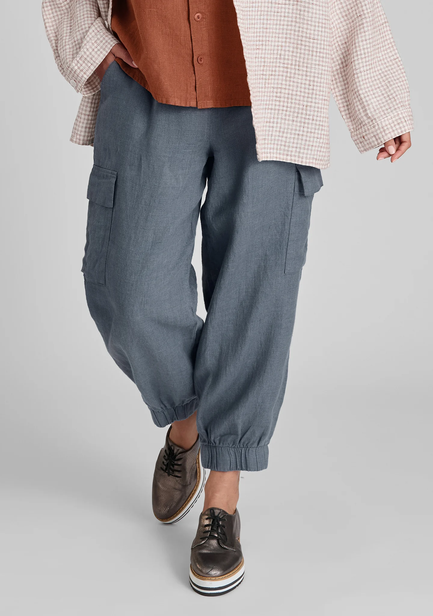 Nifty Pant - Linen Drawstring Pants - FINAL SALE - Image 3