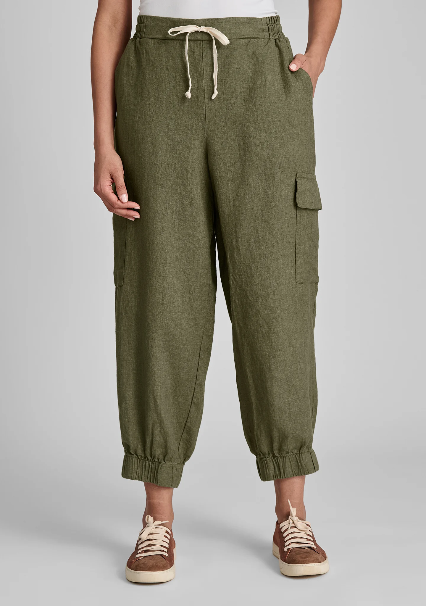 Nifty Pant - Linen Drawstring Pants - FINAL SALE - Image 5