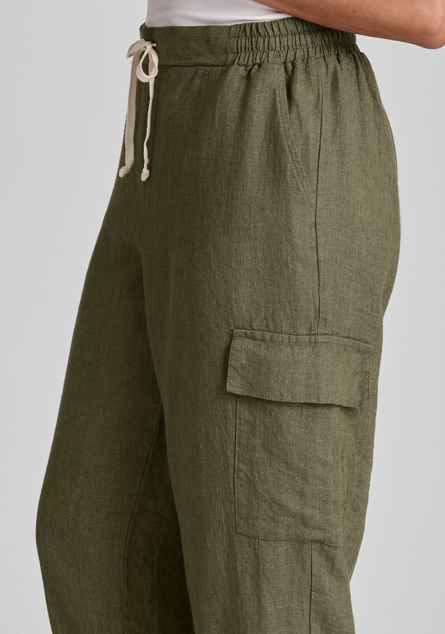 Nifty Pant - Linen Drawstring Pants - FINAL SALE - Image 8