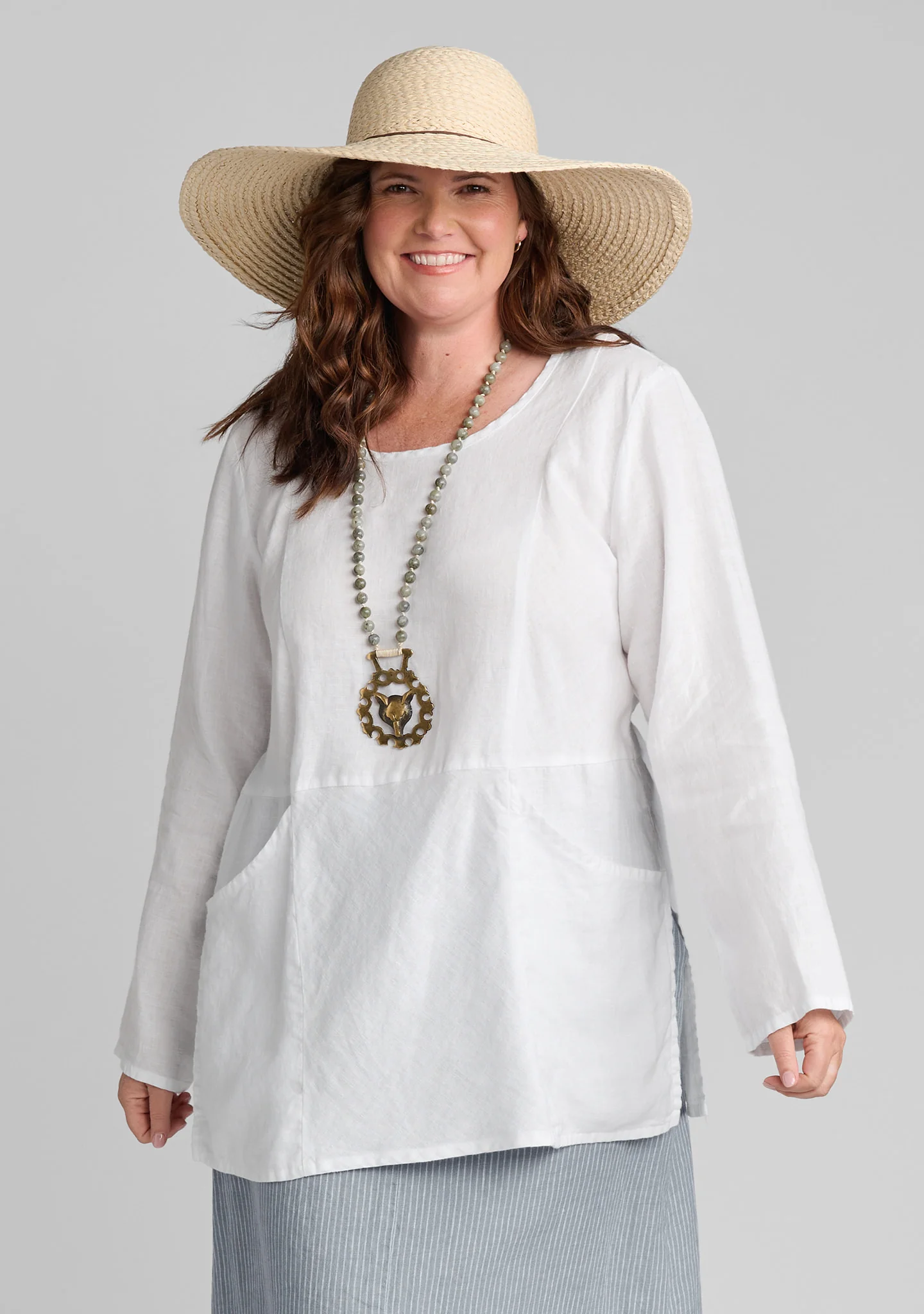 Picnic Shirt - Linen Pullover
