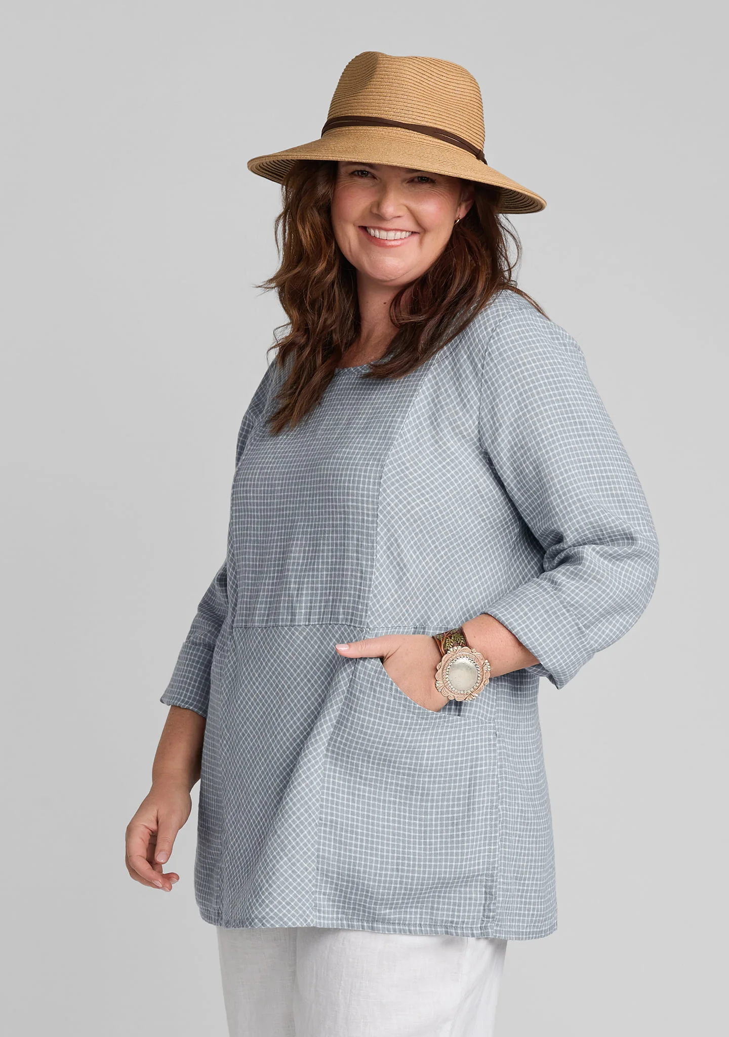 Picnic Shirt - Linen Pullover - Image 4