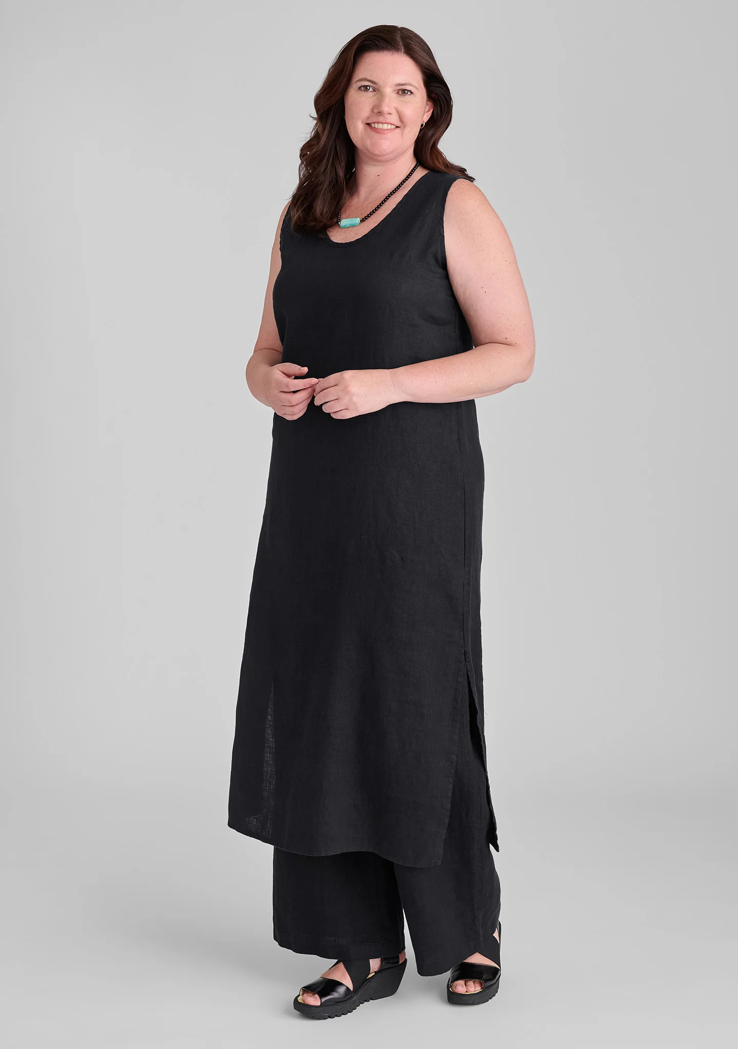 Slipster - Linen Maxi Dress - FINAL SALE - Image 8