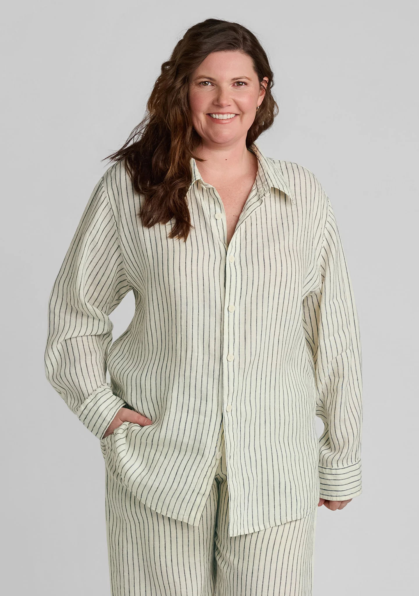 Summer Shirt - Linen Button Down Shirt - Image 3