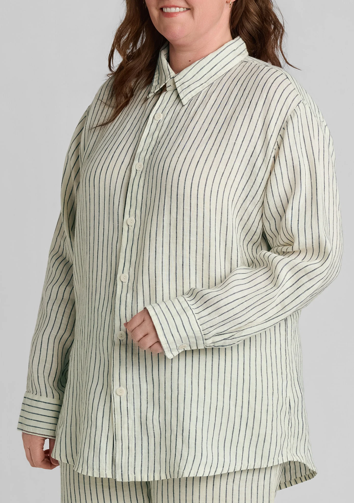 Summer Shirt - Linen Button Down Shirt - Image 5