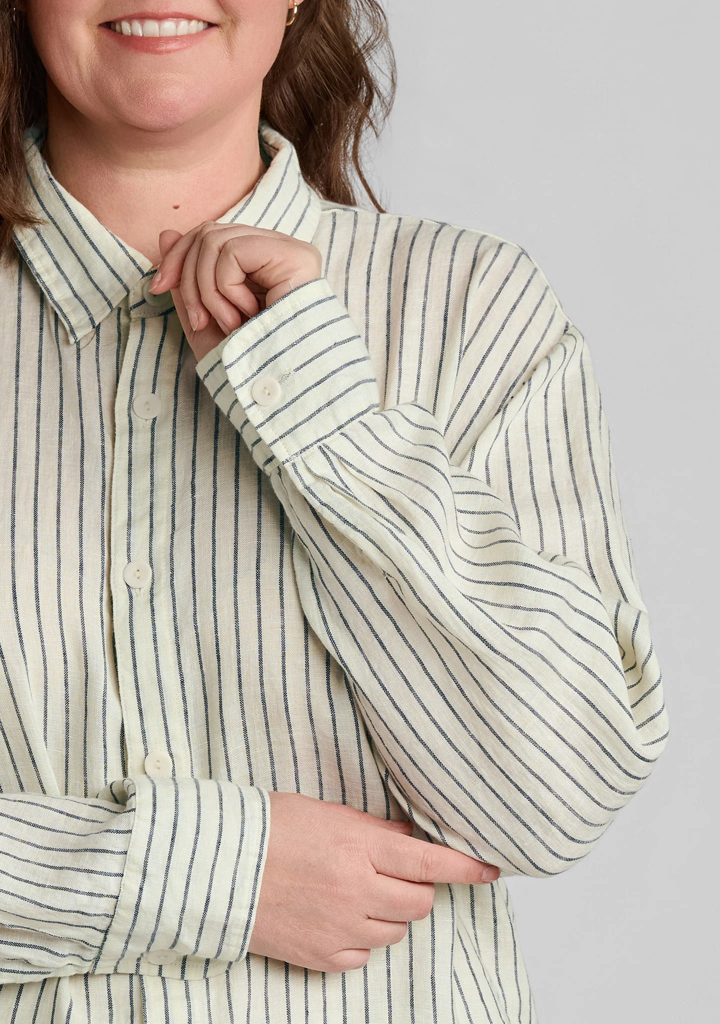 Summer Shirt - Linen Button Down Shirt - Image 6
