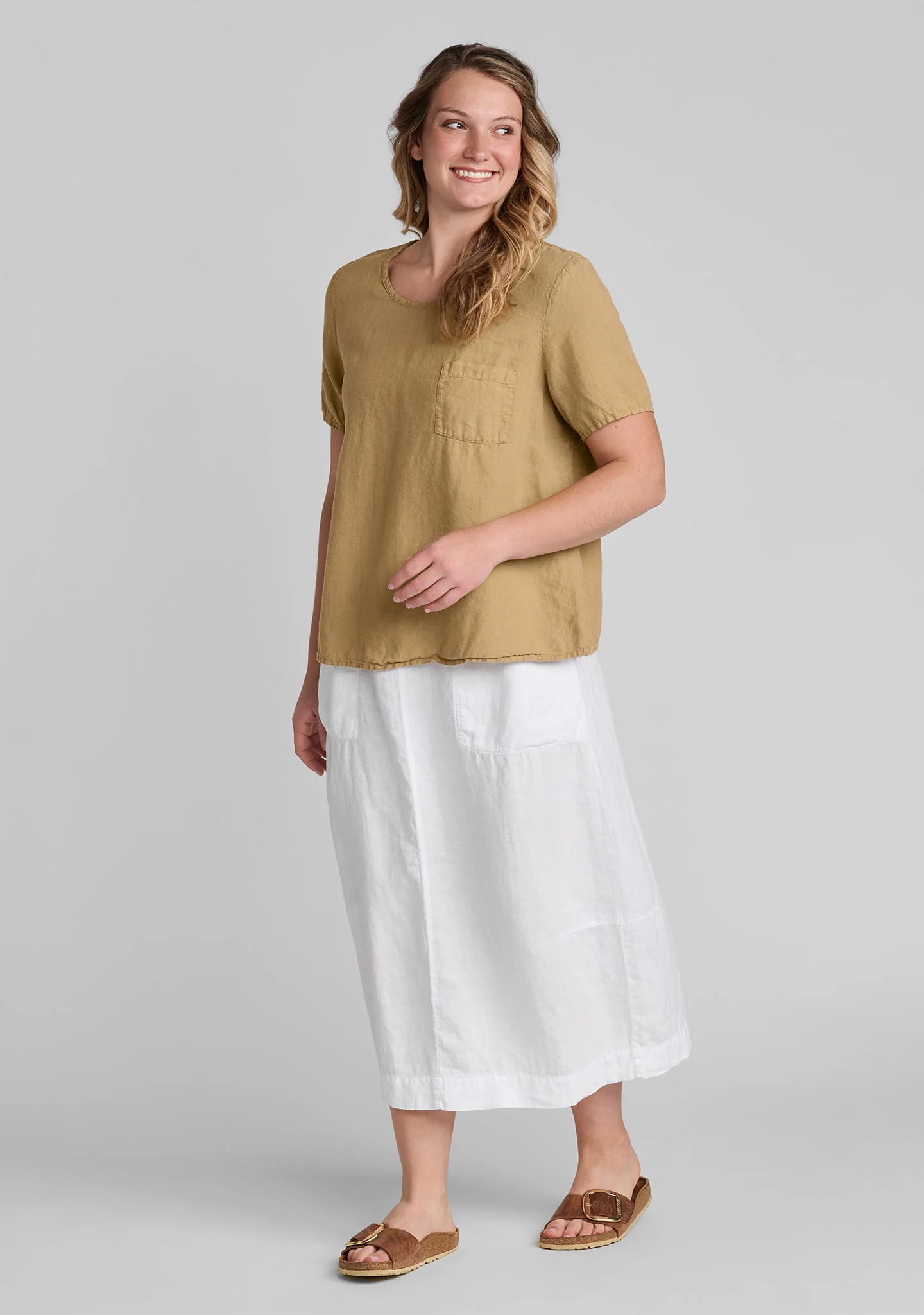 Urban Skirt - Linen Skirt - Image 4