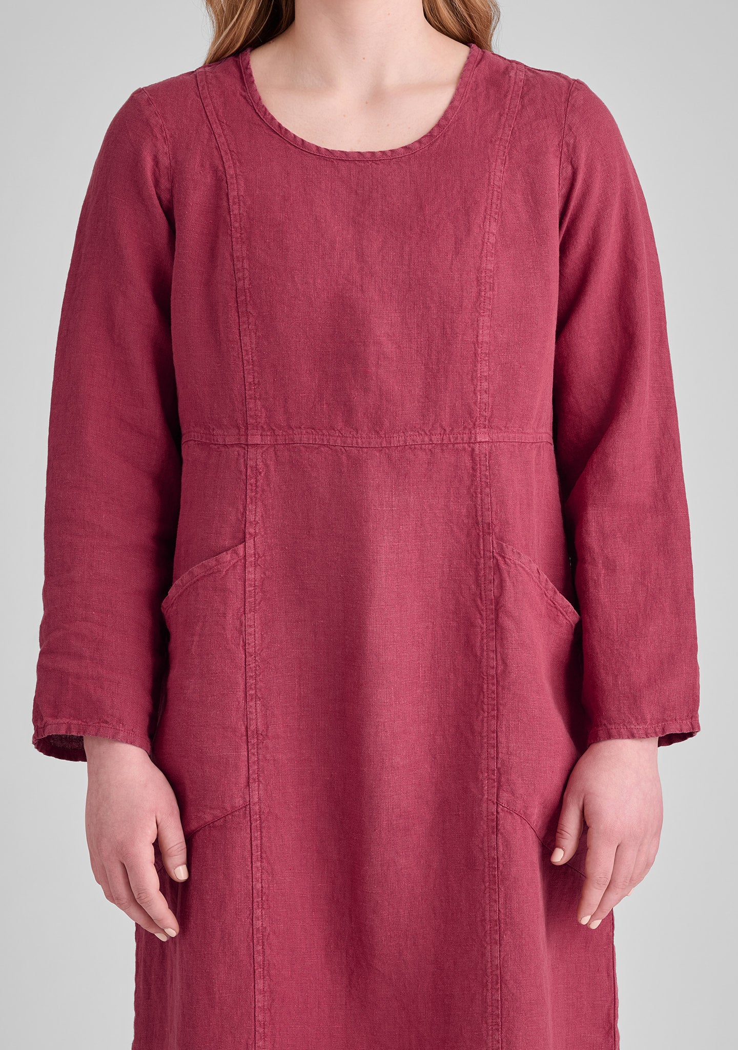 Vintage Dress - Linen Dress - FINAL SALE - Image 7