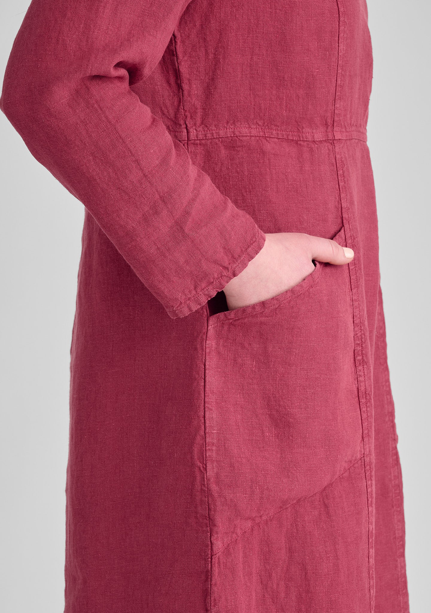 Vintage Dress - Linen Dress - FINAL SALE - Image 8