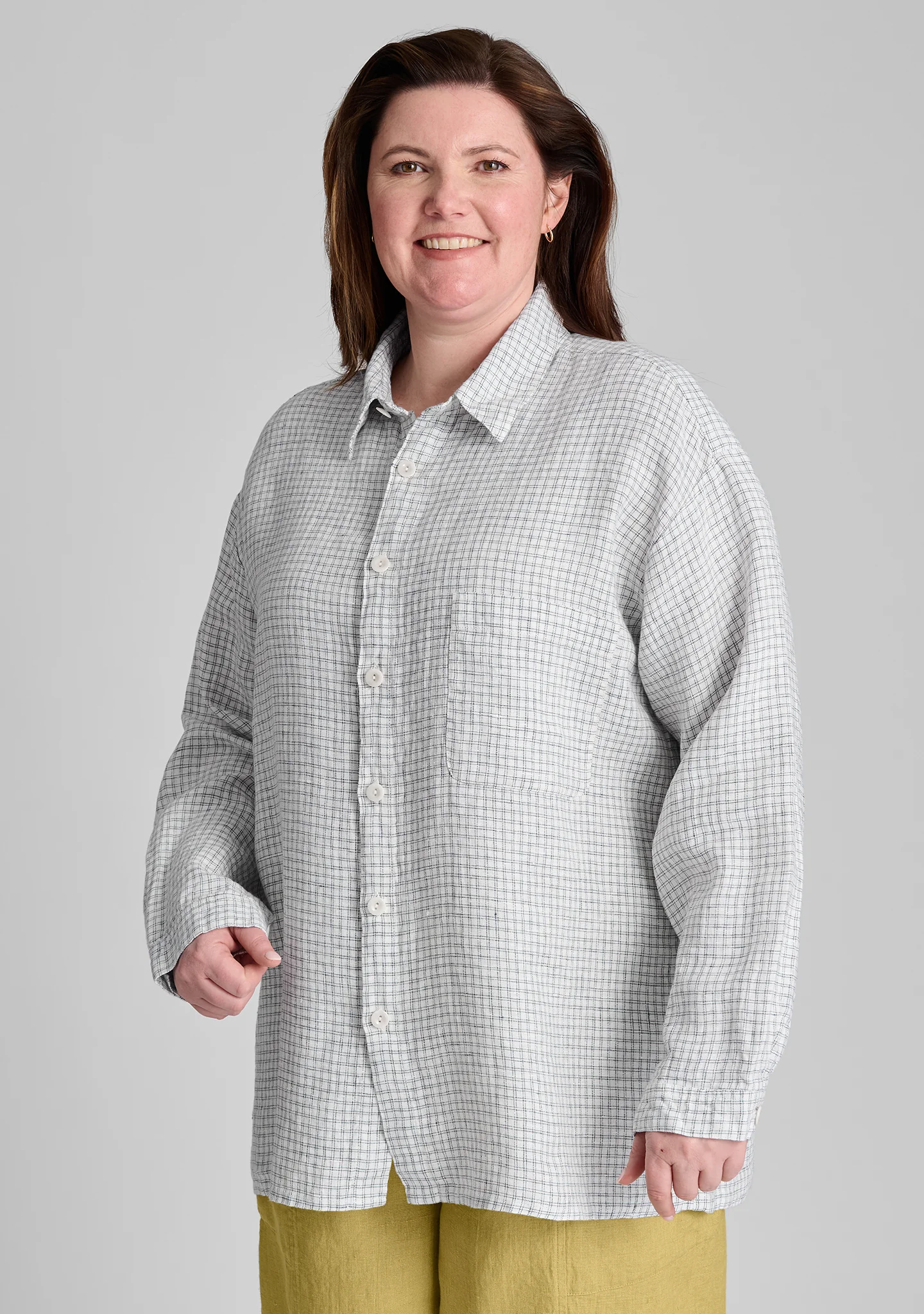 Whole Shirt - Linen Button Down Shirt - FINAL SALE - Image 4