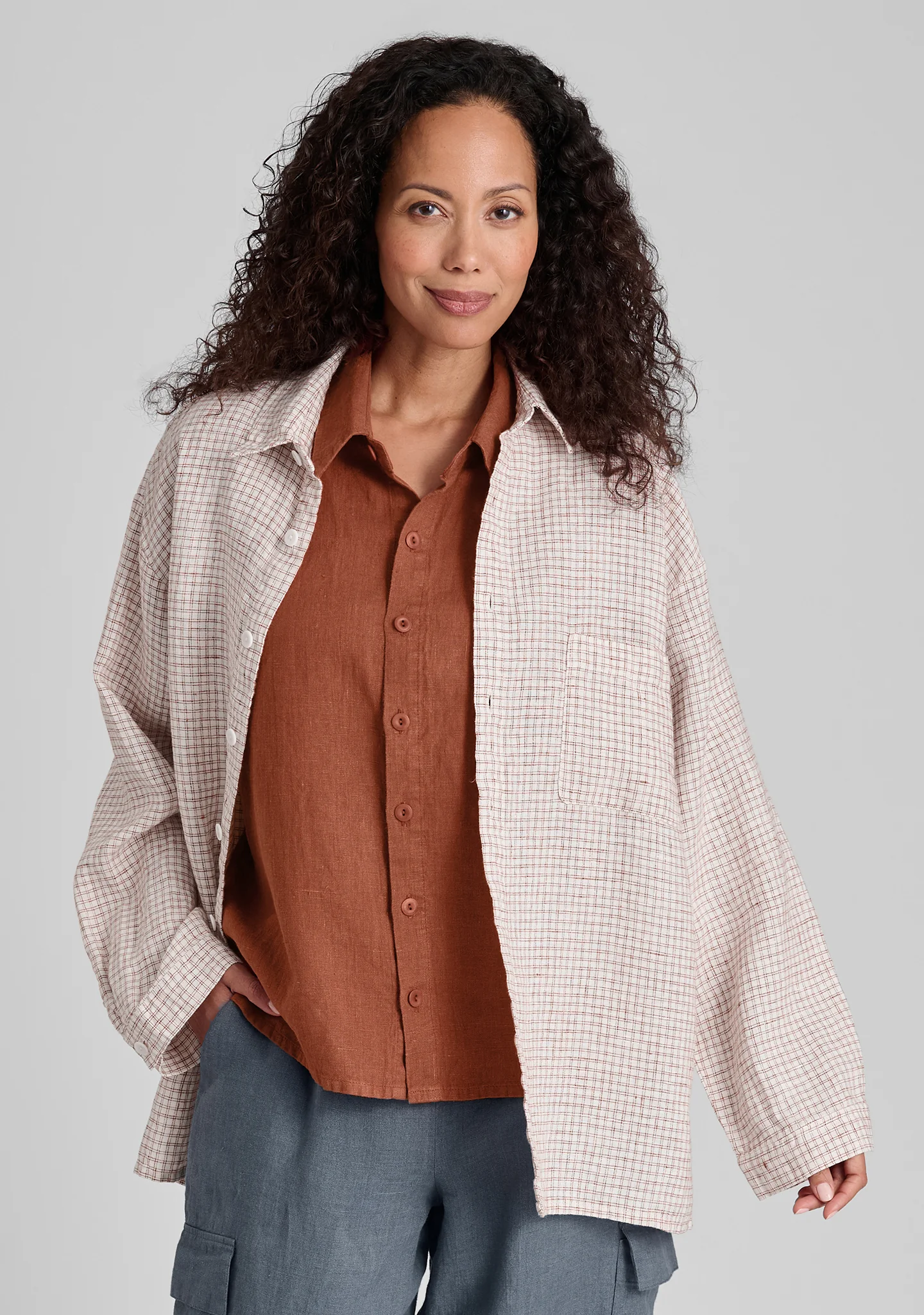 Whole Shirt - Linen Button Down Shirt - FINAL SALE - Image 5