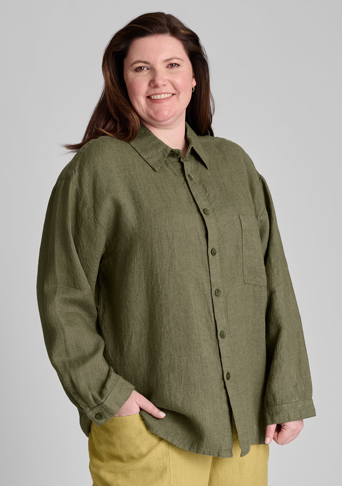 Whole Shirt - Linen Button Down Shirt - FINAL SALE - Image 6