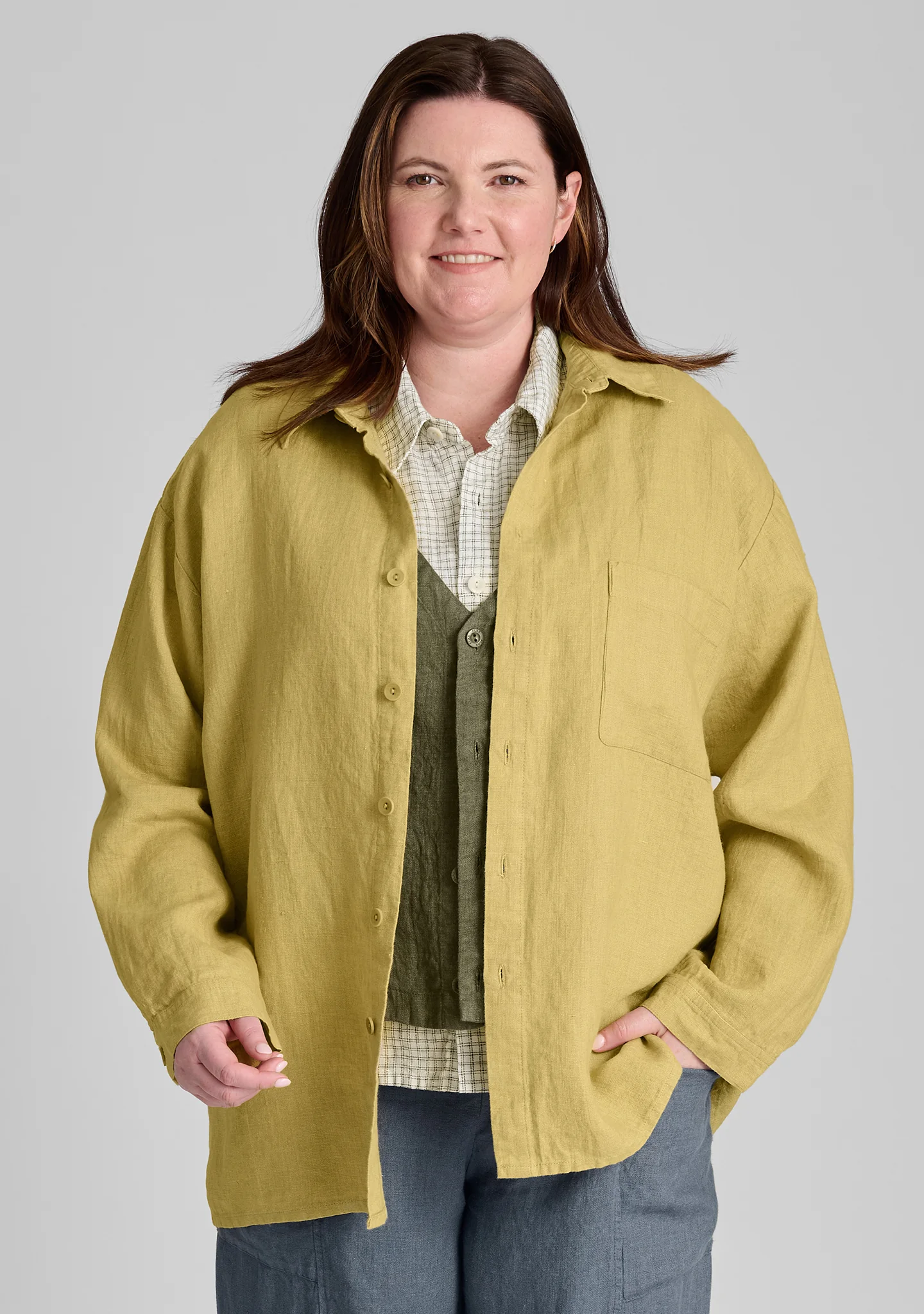 Whole Shirt - Linen Button Down Shirt - FINAL SALE - Image 7