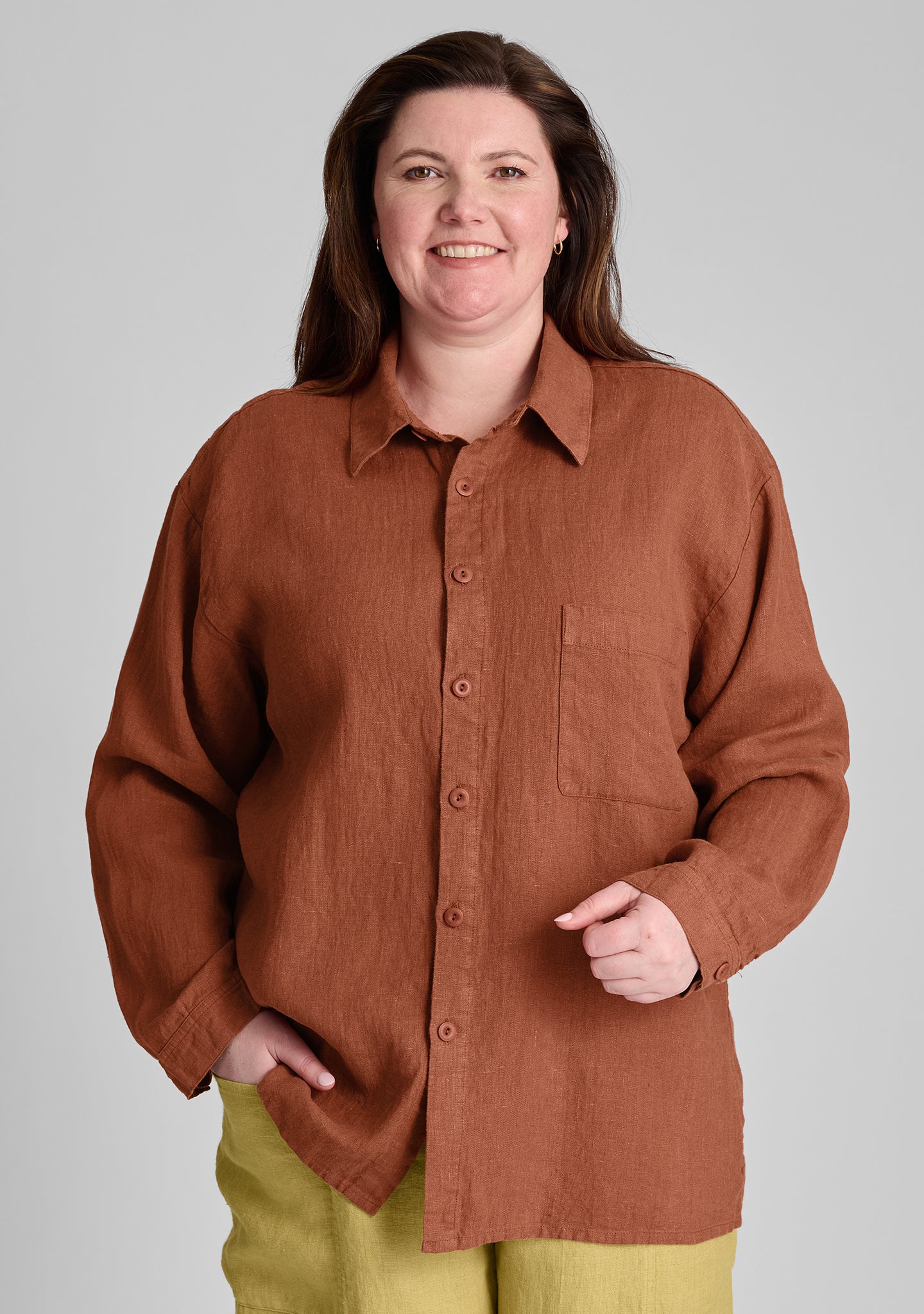 Whole Shirt - Linen Button Down Shirt - FINAL SALE - Image 8