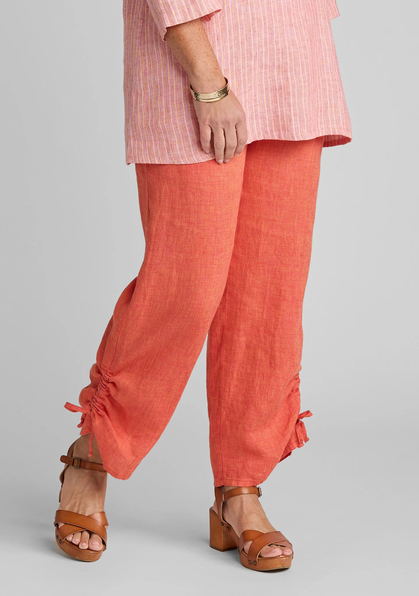 Zen Pant - Linen Pant With Elastic Waist - Image 5