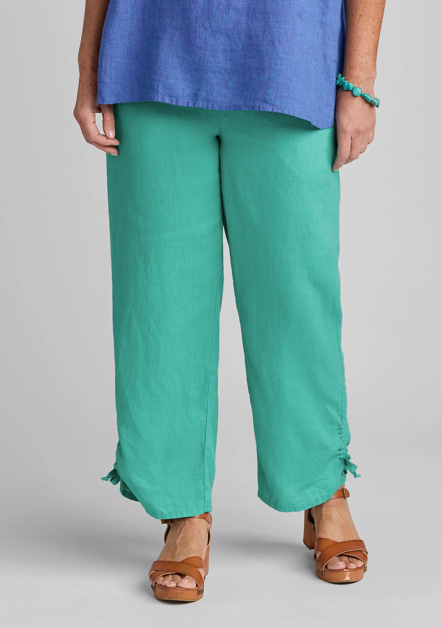 Zen Pant - Linen Pant With Elastic Waist - Image 7